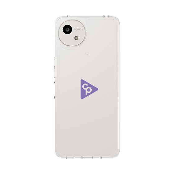 Slim Protection Case［ Original - CASEPLAY Logo - Purple/C ］