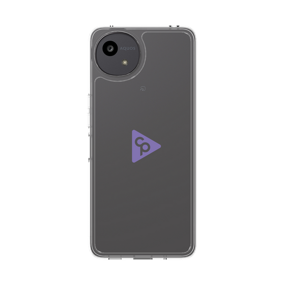 Slim Protection Case［ Original - CASEPLAY Logo - Purple/C ］