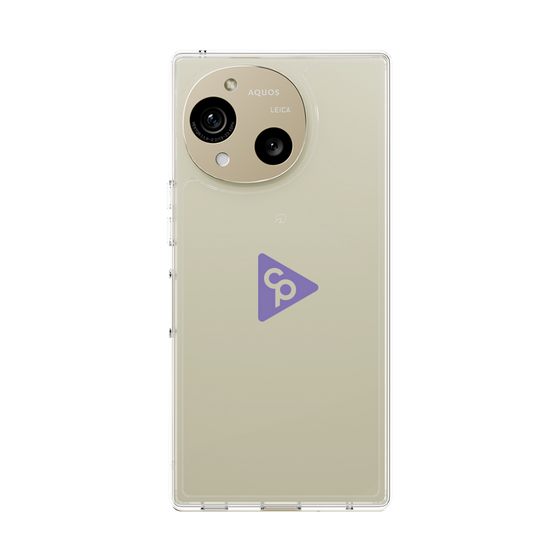 Slim Protection Case［ Original - CASEPLAY Logo - Purple/C ］
