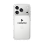 Slim Protection Case［ Original - CASEPLAY Logo - Black/D ］