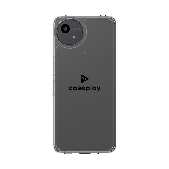 Slim Protection Case［ Original - CASEPLAY Logo - Black/D ］
