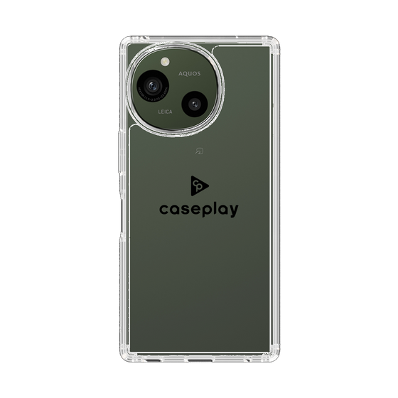 Slim Protection Case［ Original - CASEPLAY Logo - Black/D ］