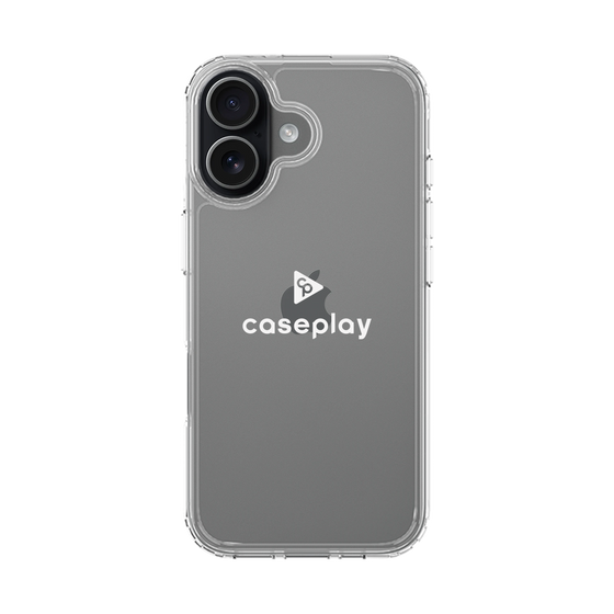 Slim Protection Case［ Original - CASEPLAY Logo - White/D ］