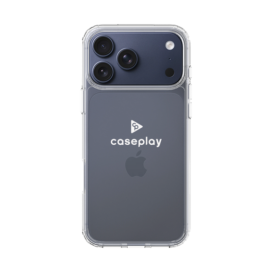 Slim Protection Case［ Original - CASEPLAY Logo - White/D ］