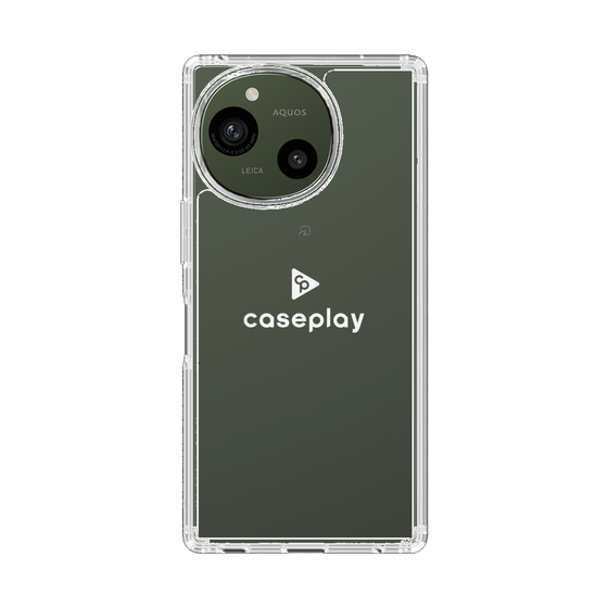 Slim Protection Case［ Original - CASEPLAY Logo - White/D ］