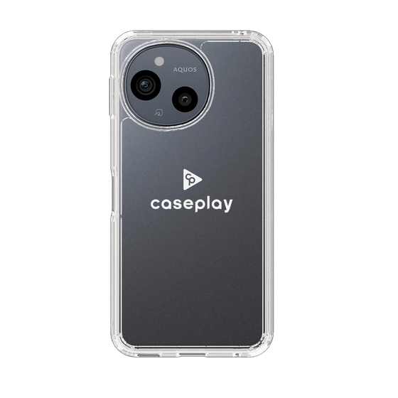 Slim Protection Case［ Original - CASEPLAY Logo - White/D ］