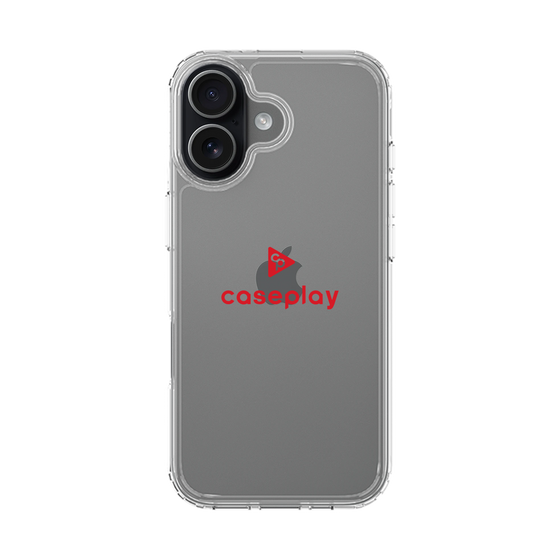 Slim Protection Case［ Original - CASEPLAY Logo - Red/D ］