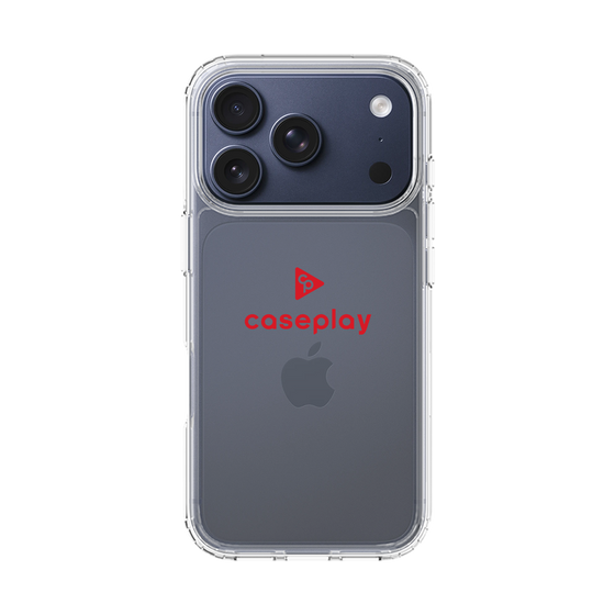 Slim Protection Case［ Original - CASEPLAY Logo - Red/D ］