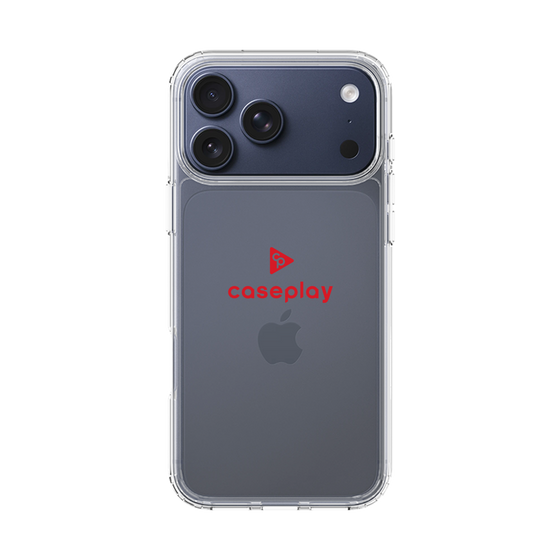 Slim Protection Case［ Original - CASEPLAY Logo - Red/D ］