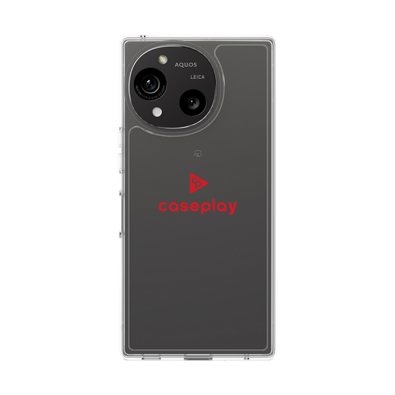 Slim Protection Case［ Original - CASEPLAY Logo - Red/D ］