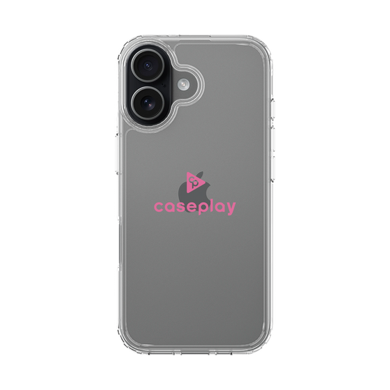 Slim Protection Case［ Original - CASEPLAY Logo - Pink/D ］