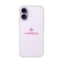 Slim Protection Case［ Original - CASEPLAY Logo - Pink/D ］