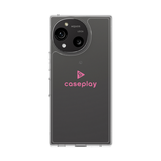 Slim Protection Case［ Original - CASEPLAY Logo - Pink/D ］