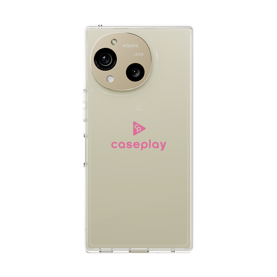 Slim Protection Case［ Original - CASEPLAY Logo - Pink/D ］