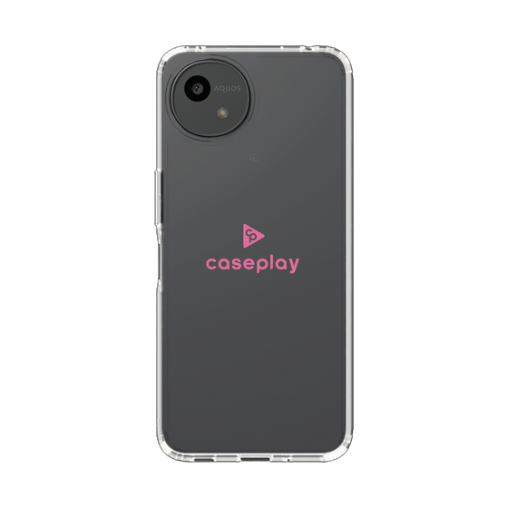 Slim Protection Case［ Original - CASEPLAY Logo - Pink/D ］