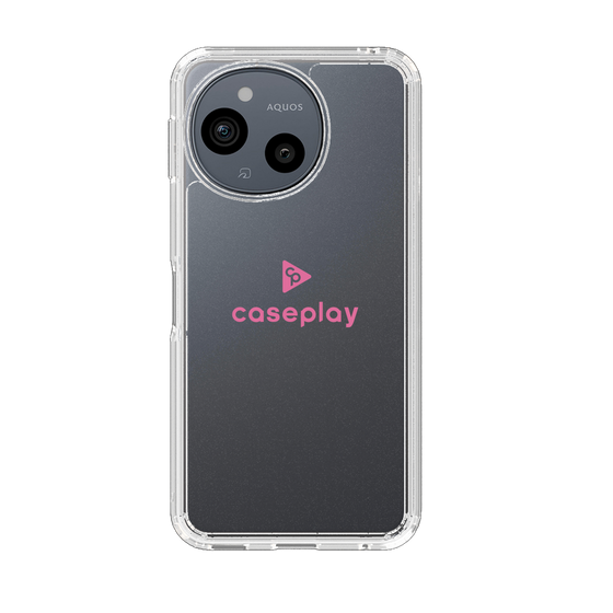 Slim Protection Case［ Original - CASEPLAY Logo - Pink/D ］