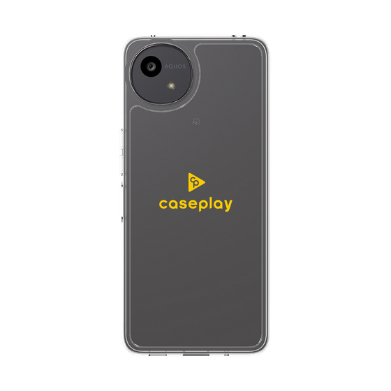 Slim Protection Case［ Original - CASEPLAY Logo - Yellow/D ］