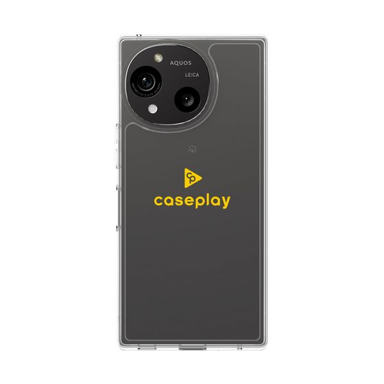 Slim Protection Case［ Original - CASEPLAY Logo - Yellow/D ］