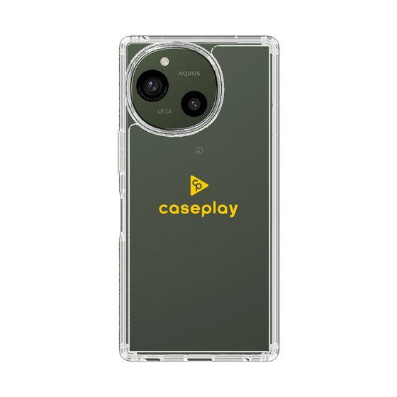 Slim Protection Case［ Original - CASEPLAY Logo - Yellow/D ］