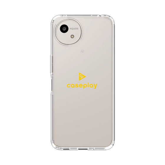 Slim Protection Case［ Original - CASEPLAY Logo - Yellow/D ］