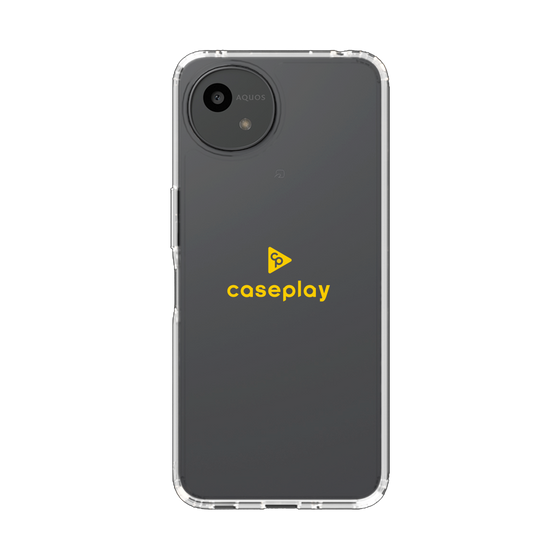 Slim Protection Case［ Original - CASEPLAY Logo - Yellow/D ］