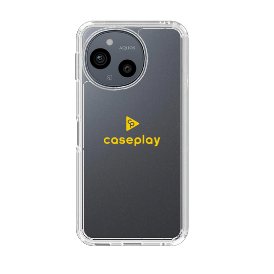 Slim Protection Case［ Original - CASEPLAY Logo - Yellow/D ］