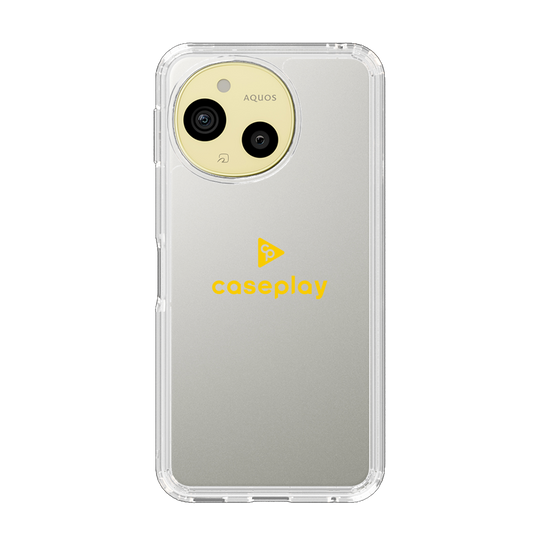 Slim Protection Case［ Original - CASEPLAY Logo - Yellow/D ］