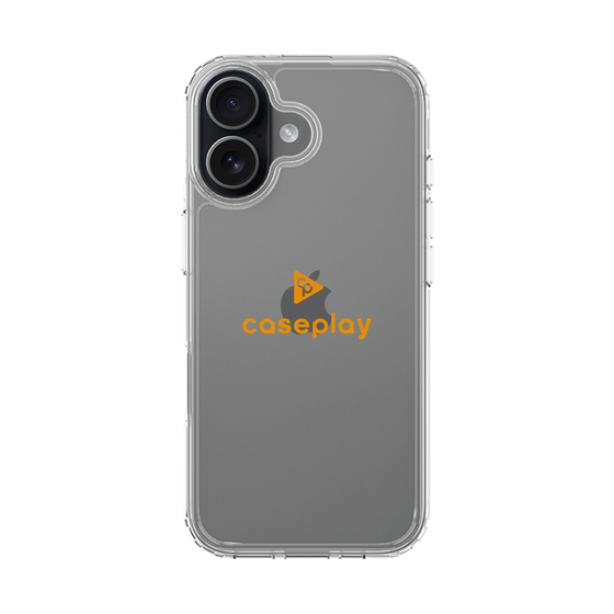Slim Protection Case［ Original - CASEPLAY Logo - Orange/D ］