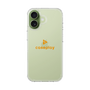 Slim Protection Case［ Original - CASEPLAY Logo - Orange/D ］