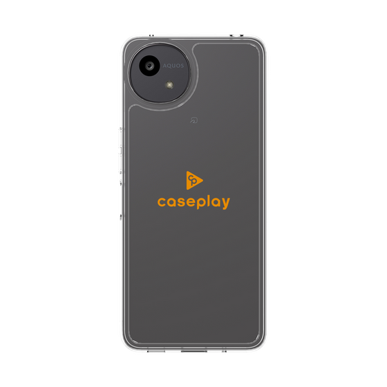 Slim Protection Case［ Original - CASEPLAY Logo - Orange/D ］