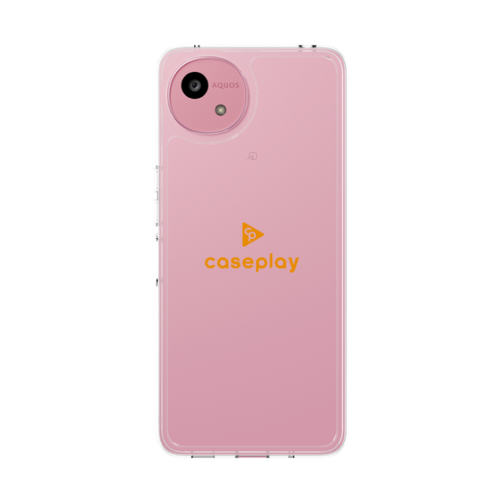 Slim Protection Case［ Original - CASEPLAY Logo - Orange/D ］