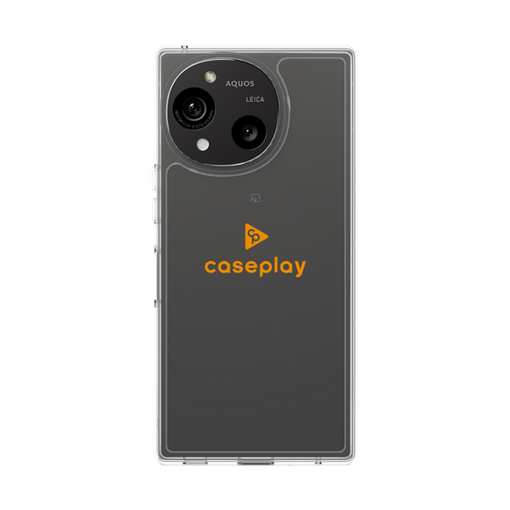 Slim Protection Case［ Original - CASEPLAY Logo - Orange/D ］