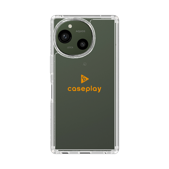 Slim Protection Case［ Original - CASEPLAY Logo - Orange/D ］