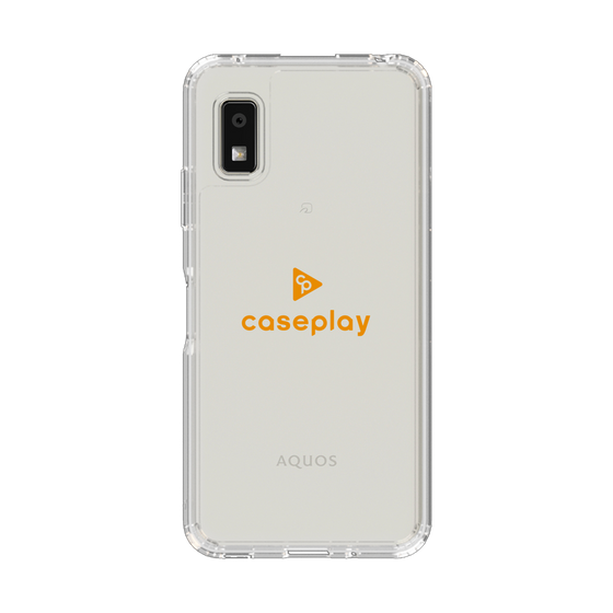 Slim Protection Case［ Original - CASEPLAY Logo - Orange/D ］