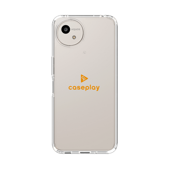 Slim Protection Case［ Original - CASEPLAY Logo - Orange/D ］