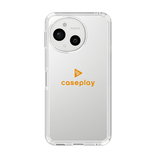 Slim Protection Case［ Original - CASEPLAY Logo - Orange/D ］