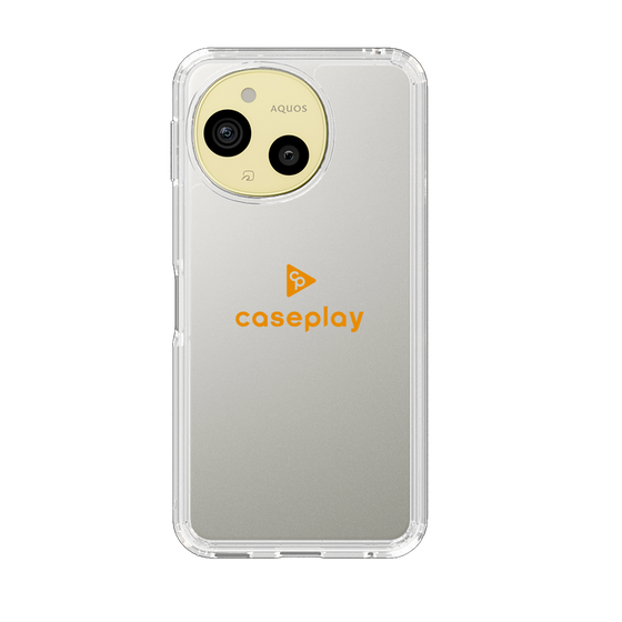 Slim Protection Case［ Original - CASEPLAY Logo - Orange/D ］