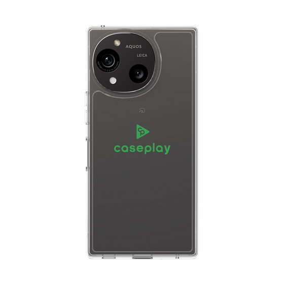 Slim Protection Case［ Original - CASEPLAY Logo - Green/D ］