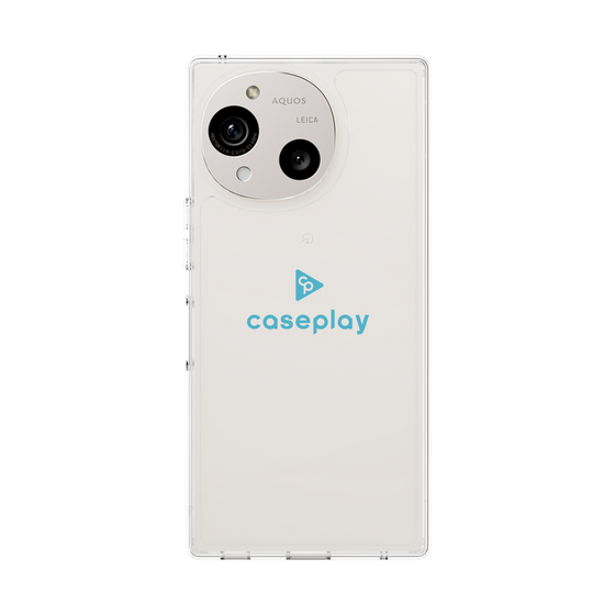 Slim Protection Case［ Original - CASEPLAY Logo - Light Blue/D ］