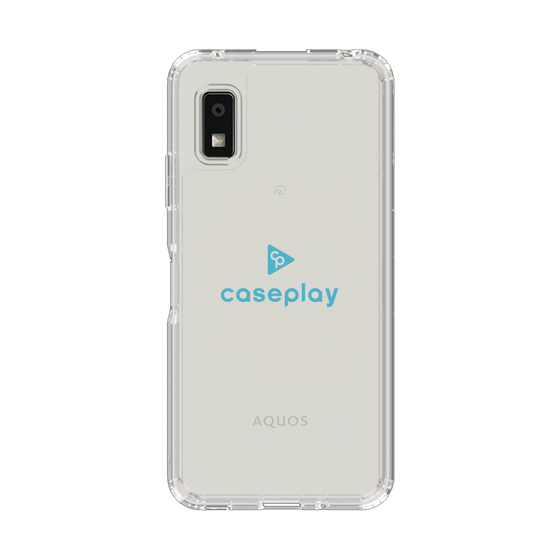 Slim Protection Case［ Original - CASEPLAY Logo - Light Blue/D ］