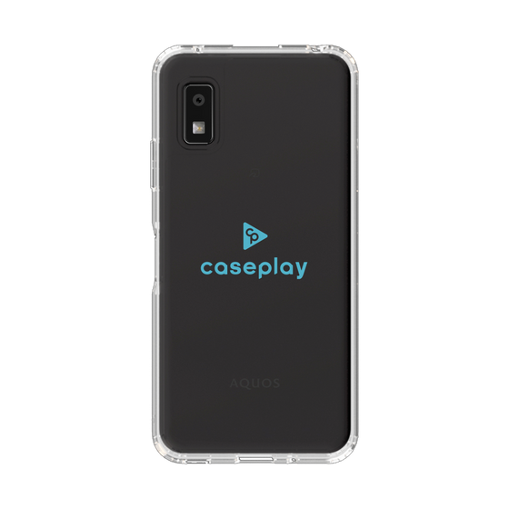 Slim Protection Case［ Original - CASEPLAY Logo - Light Blue/D ］