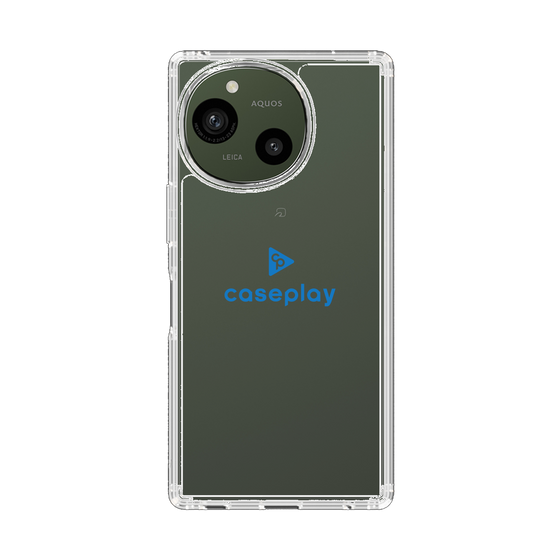 Slim Protection Case［ Original - CASEPLAY Logo - Blue/D ］