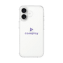 Slim Protection Case［ Original - CASEPLAY Logo - Purple/D ］