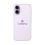 Slim Protection Case［ Original - CASEPLAY Logo - Purple/D ］