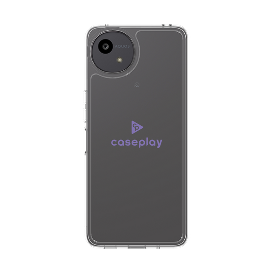 Slim Protection Case［ Original - CASEPLAY Logo - Purple/D ］