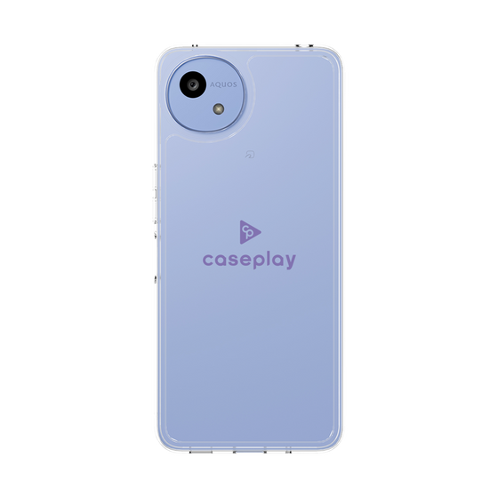 Slim Protection Case［ Original - CASEPLAY Logo - Purple/D ］