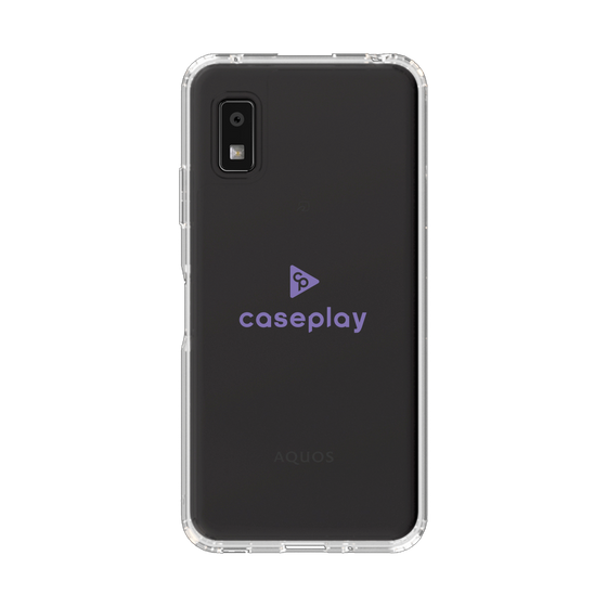Slim Protection Case［ Original - CASEPLAY Logo - Purple/D ］