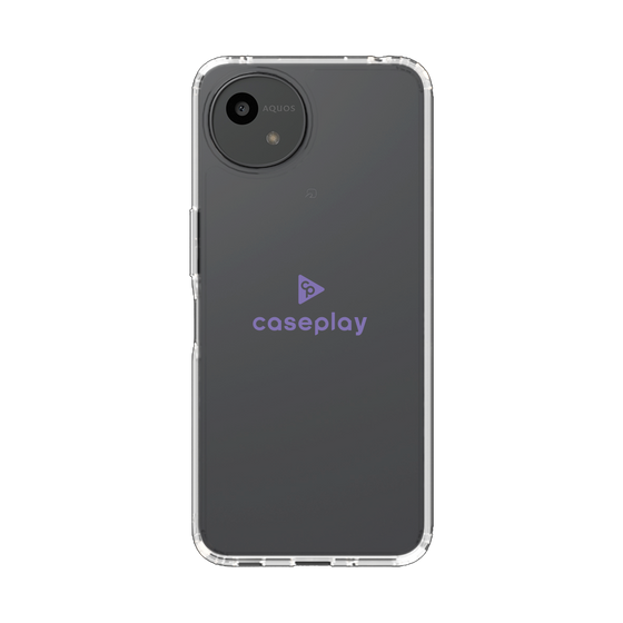 Slim Protection Case［ Original - CASEPLAY Logo - Purple/D ］
