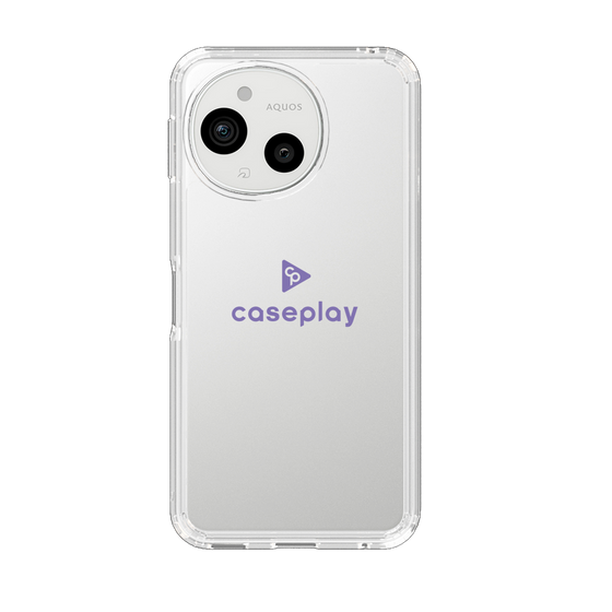 Slim Protection Case［ Original - CASEPLAY Logo - Purple/D ］