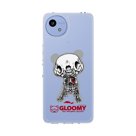 Slim Protection Case［ Gloomy - Skull ］